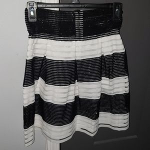 Black & White skirt
